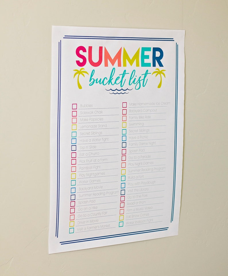 How to Plan a Fun Summer for Your Kids - Practical Perfection