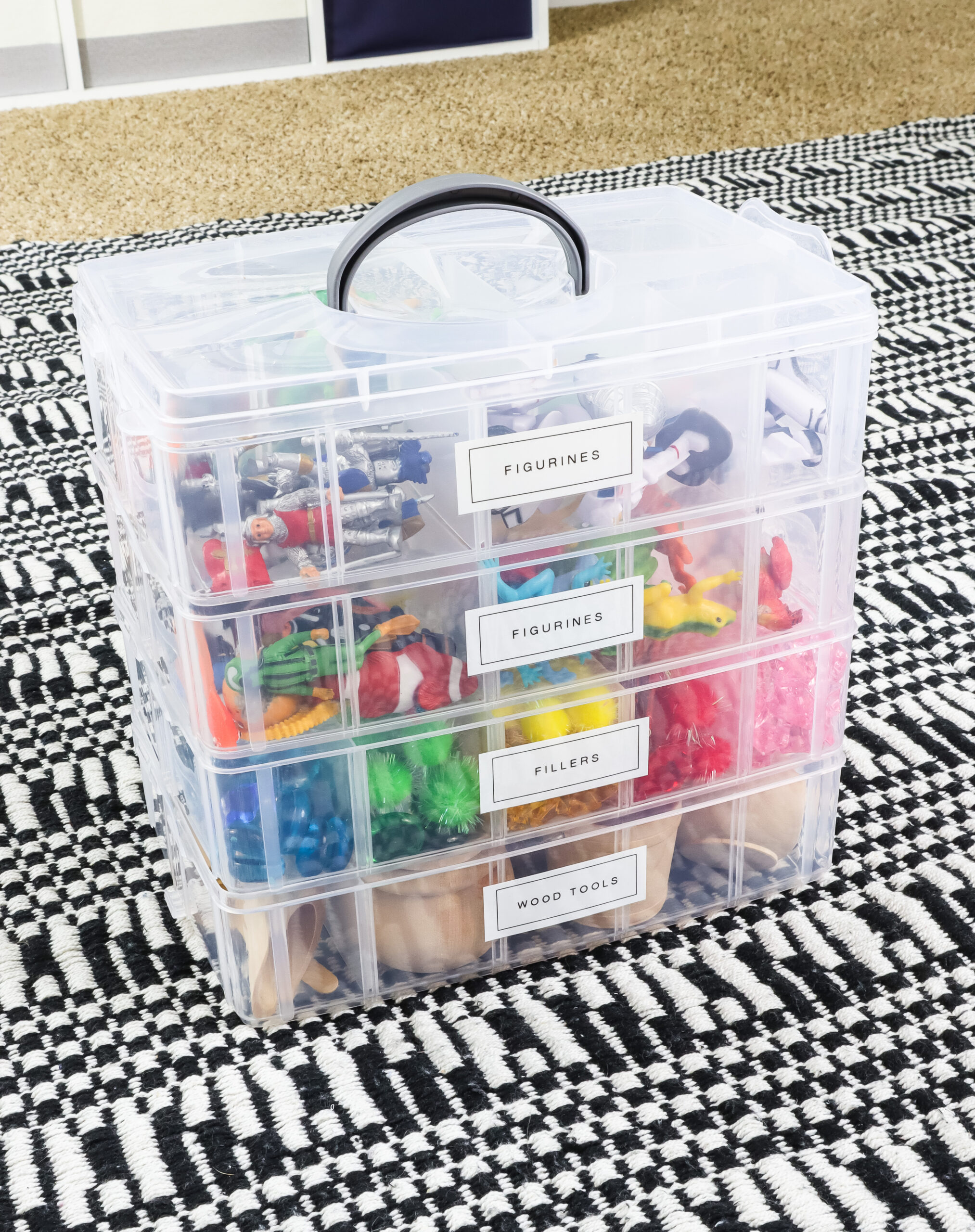 How to Organize Kids' Art Supplies - Journey Toward Simple