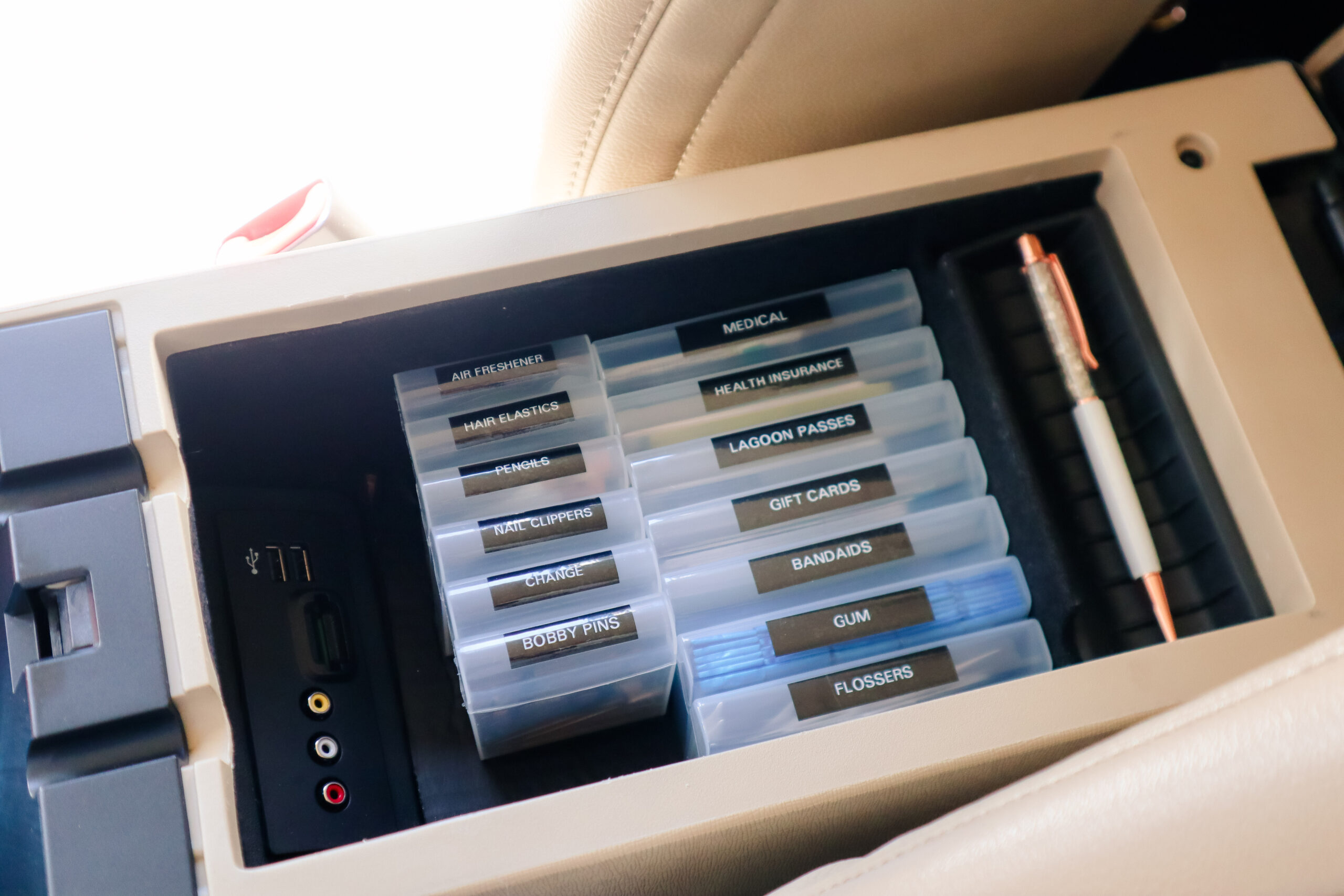 How to Organize Your Center Console for a Safe and Easy Drive - Practical  Perfection