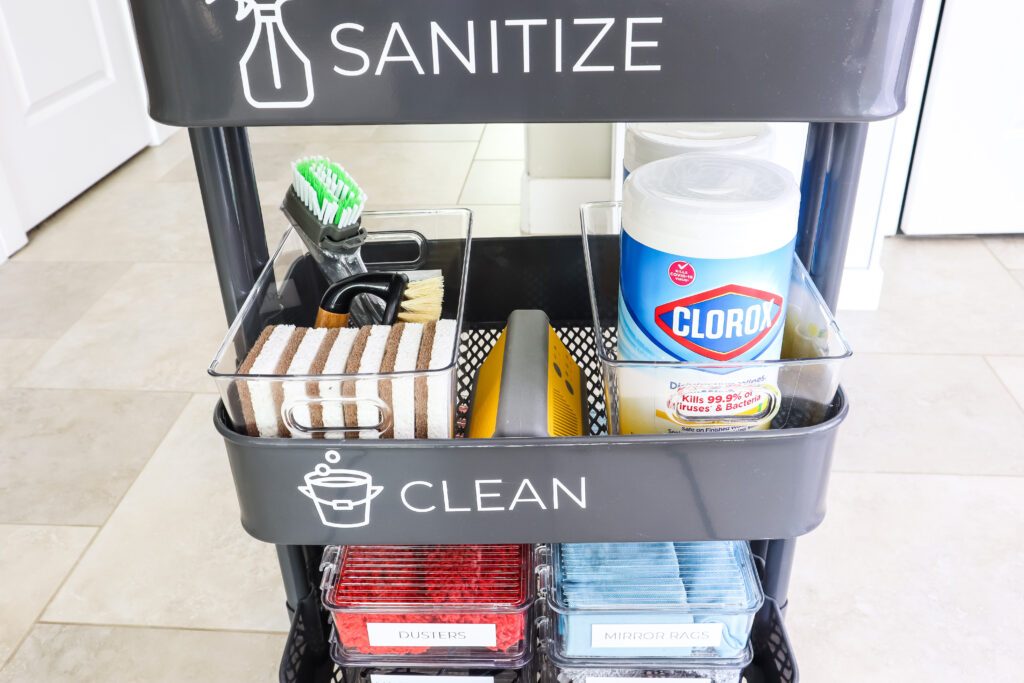 Cleaning Hacks, Cleaning Cart