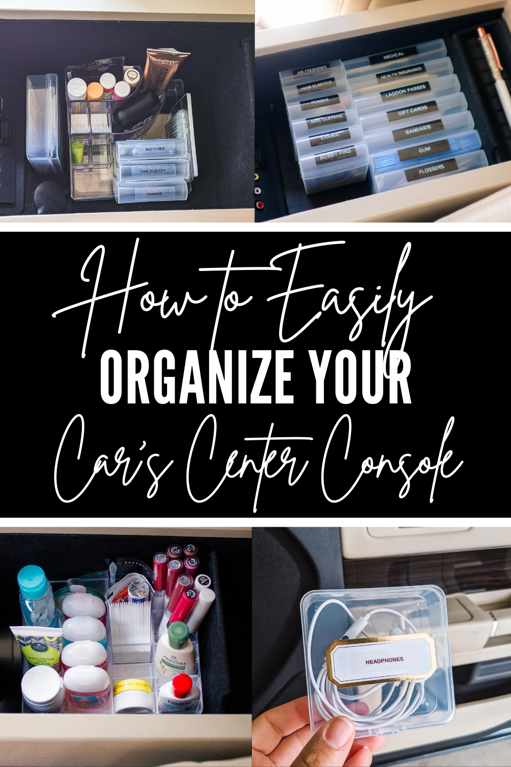 How to Organize Your Center Console for a Safe and Easy Drive