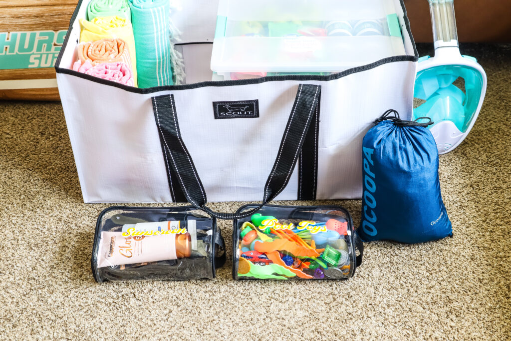 Beach & Pool Bag Organization