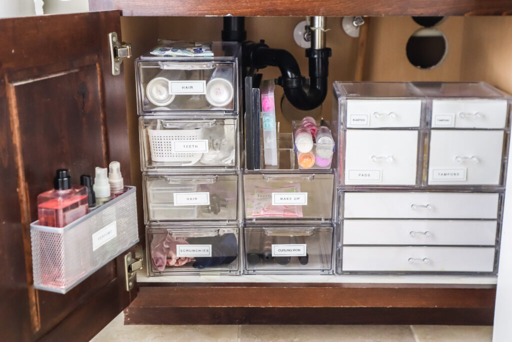 How to Organize Your Bathroom Cabinets for an Efficient, Tidy Space -  Practical Perfection