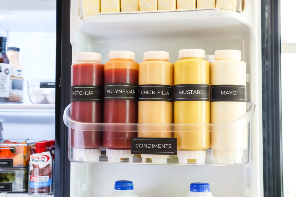 How To Store Condiments In Fridge