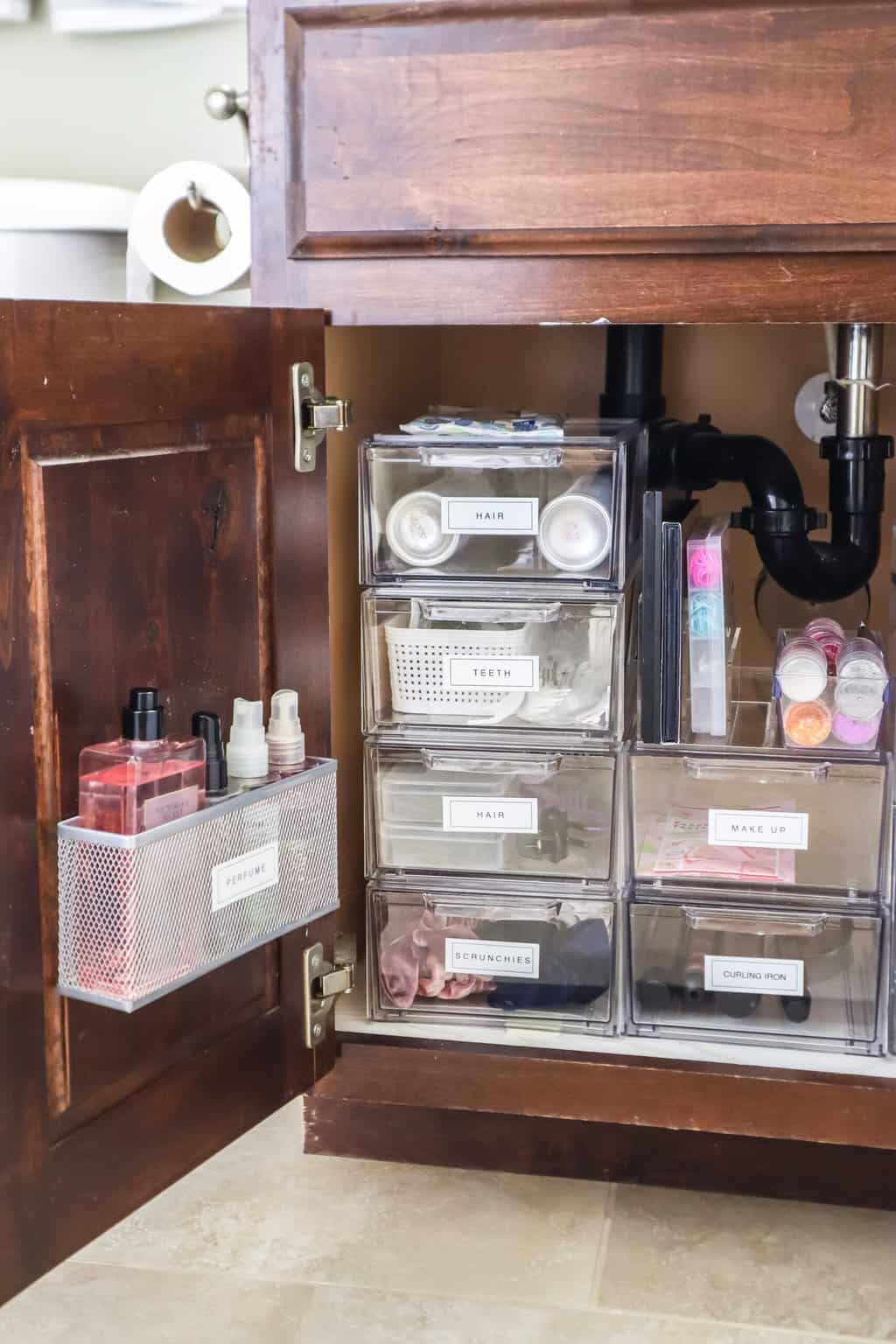 How To Organize Your Under Bath Sink Cabinet