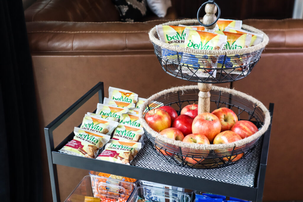 Office Snack Bar  Office snacks, Snack bar, Snack station