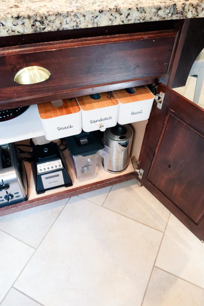 A Very Simple Way To Keep A Tidy Kitchen With Can Organizers