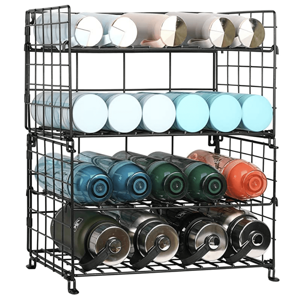 wired water bottle organizer