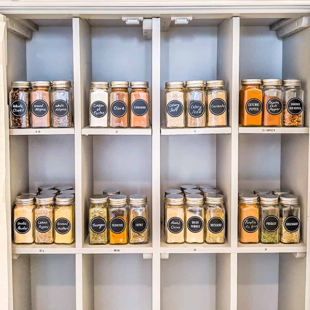 How to Organize Your Spice Cabinet or Drawer - Delishably