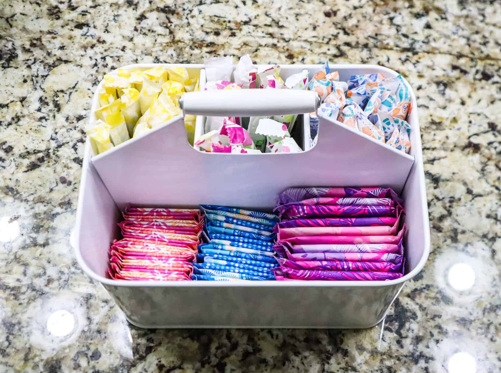 How to Organize Your Feminine Hygiene Products for a Clutter-Free ...