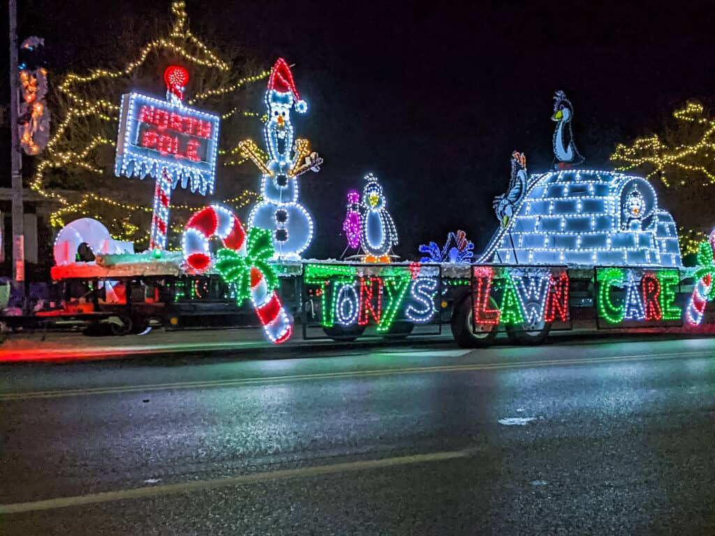 christmas light parade