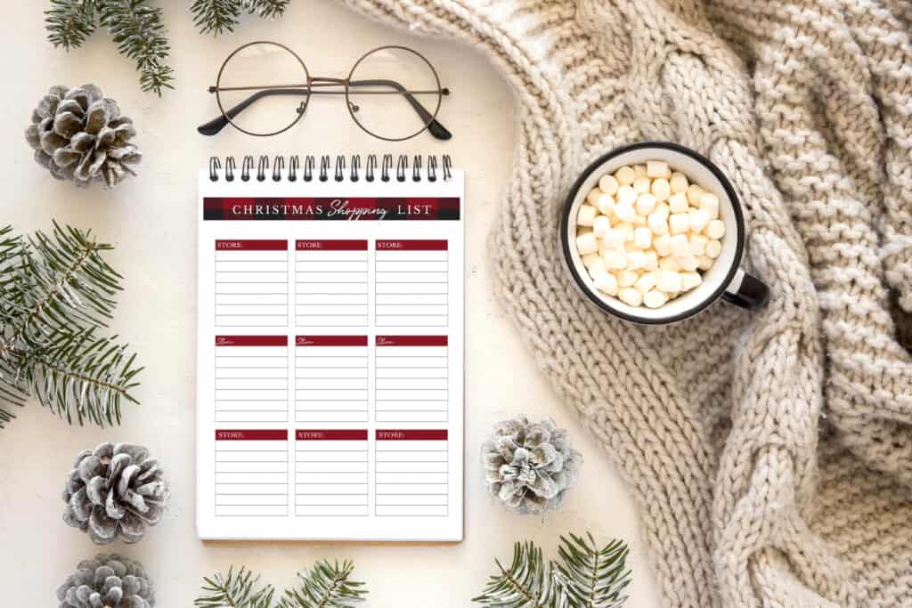 Christmas planner free printables