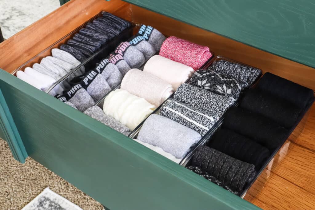 How To Organize Your Sock Drawer