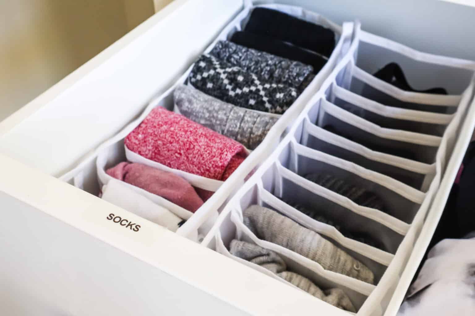 The Best Way to Organize Your Socks and How to Save Space Practical