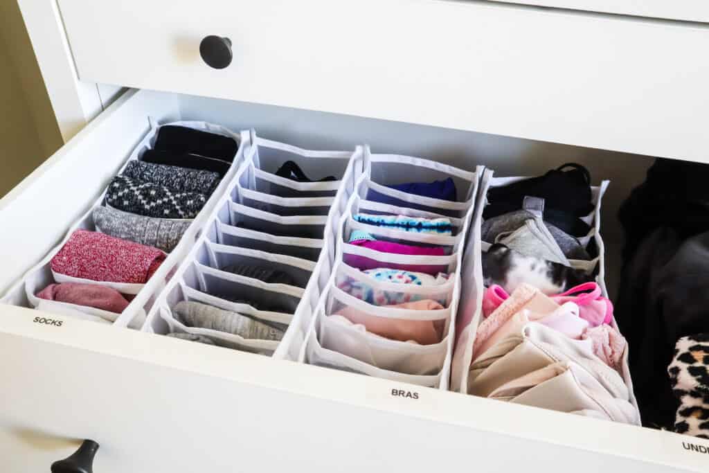 How To Store Socks In A Drawer