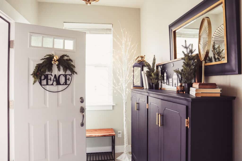 clean your entryway for a welcoming home