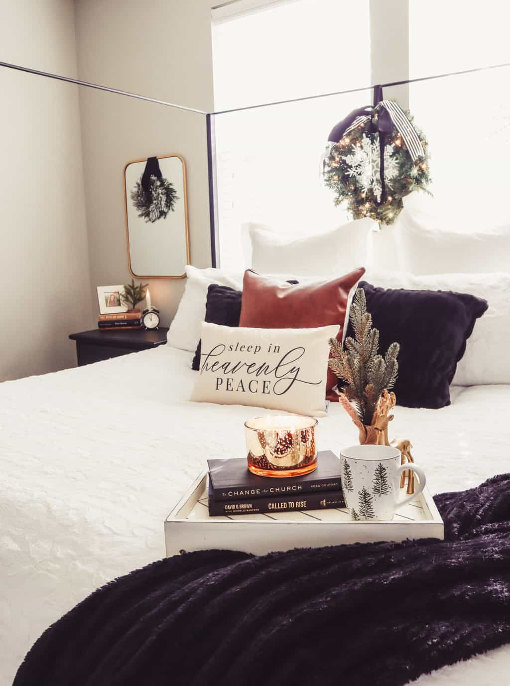 How to Decorate Your Master Bedroom for Christmas on a Budget