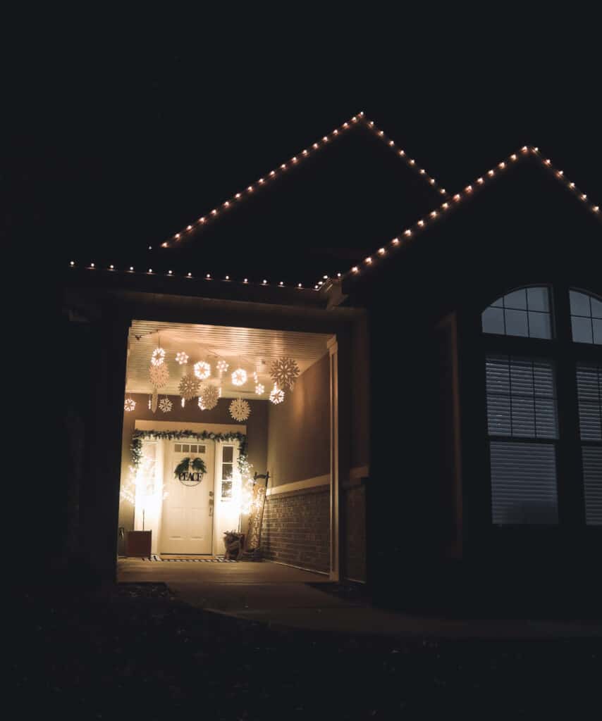 color changing outdoor Christmas lights