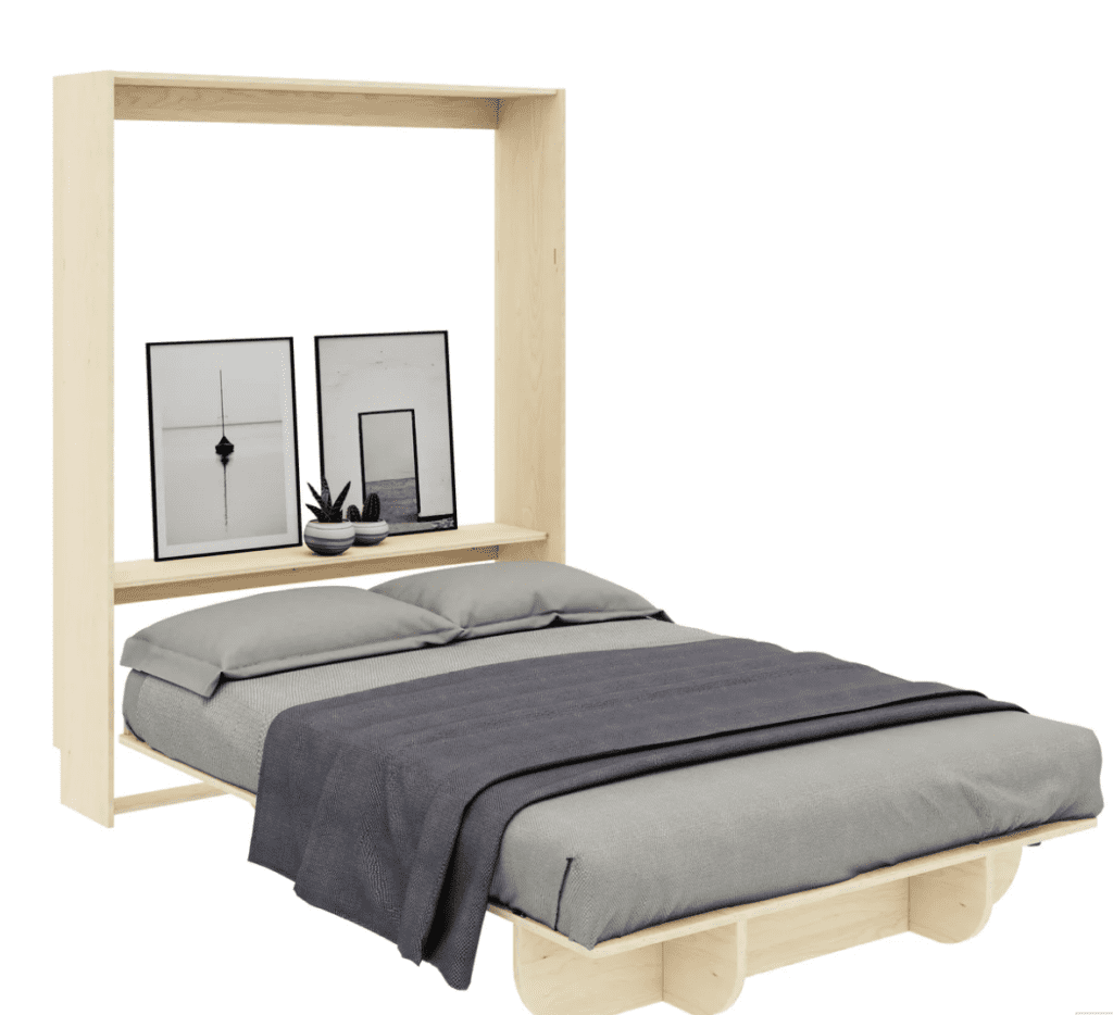 fold up murphy wall bed