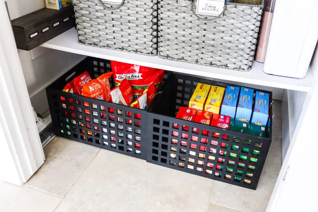 pantry floor storage ideas