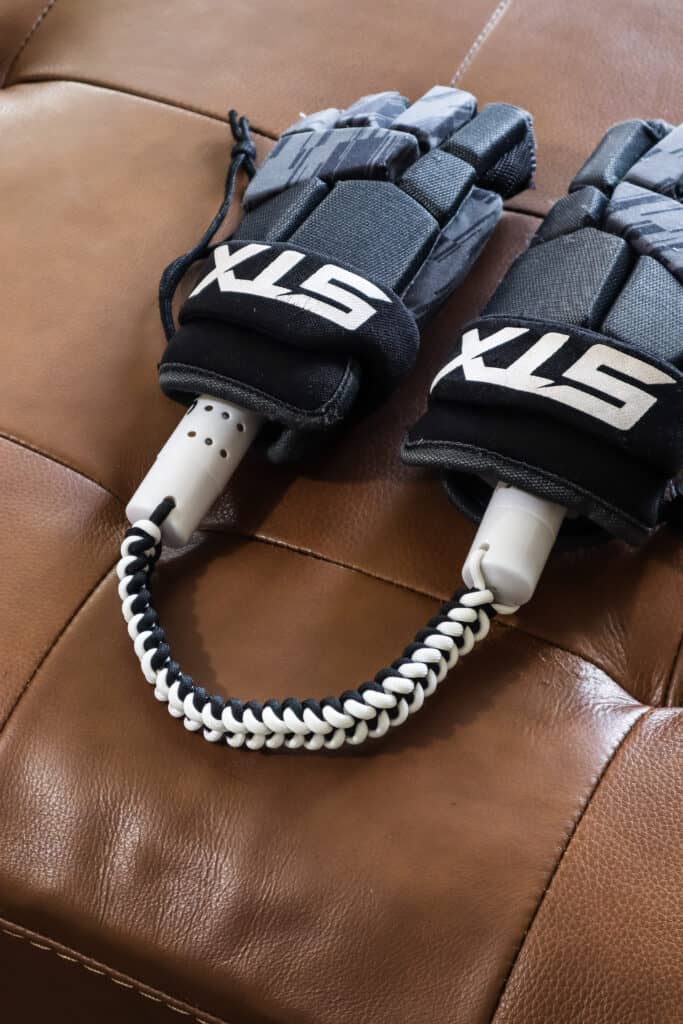glove stix to eliminate odors in lacrosse gloves and cleats