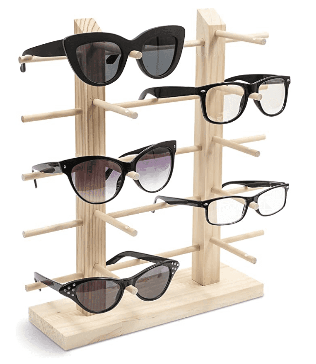 boutique sunglasses display rack