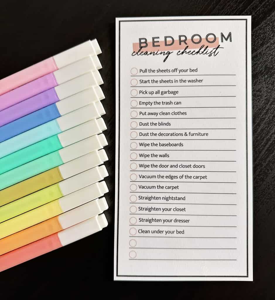 Ultimate Deep Cleaning Checklist + ROOM BY ROOM PRINTABLE