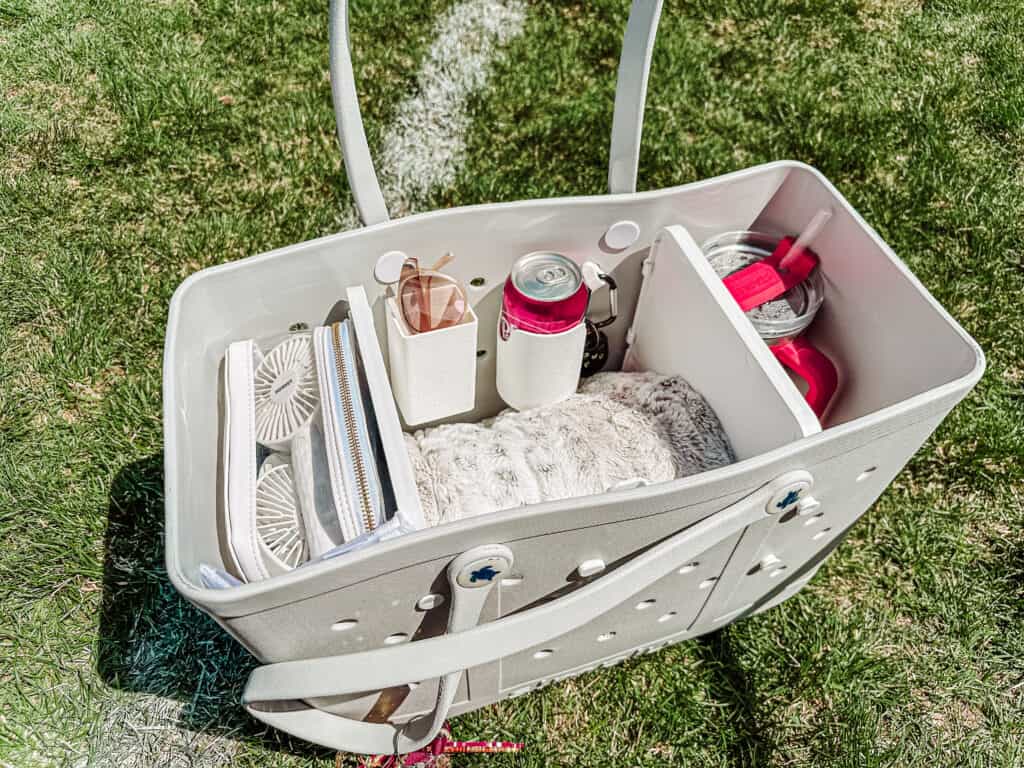 sports mom bag organization