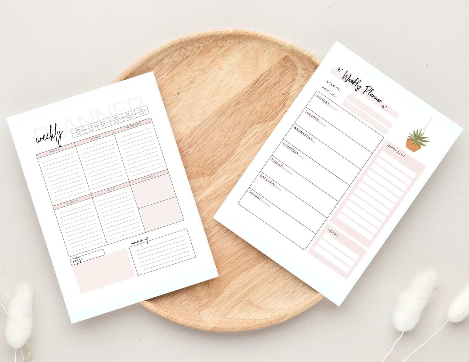 Conquer Your Week: Get The Most Out of Every Day With This Free Weekly Planner Template