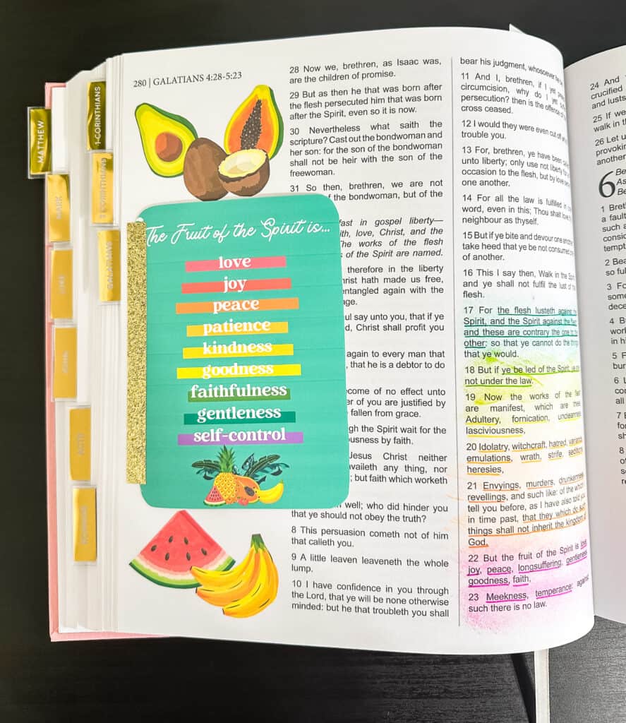 Easy Bible Journaling Ideas