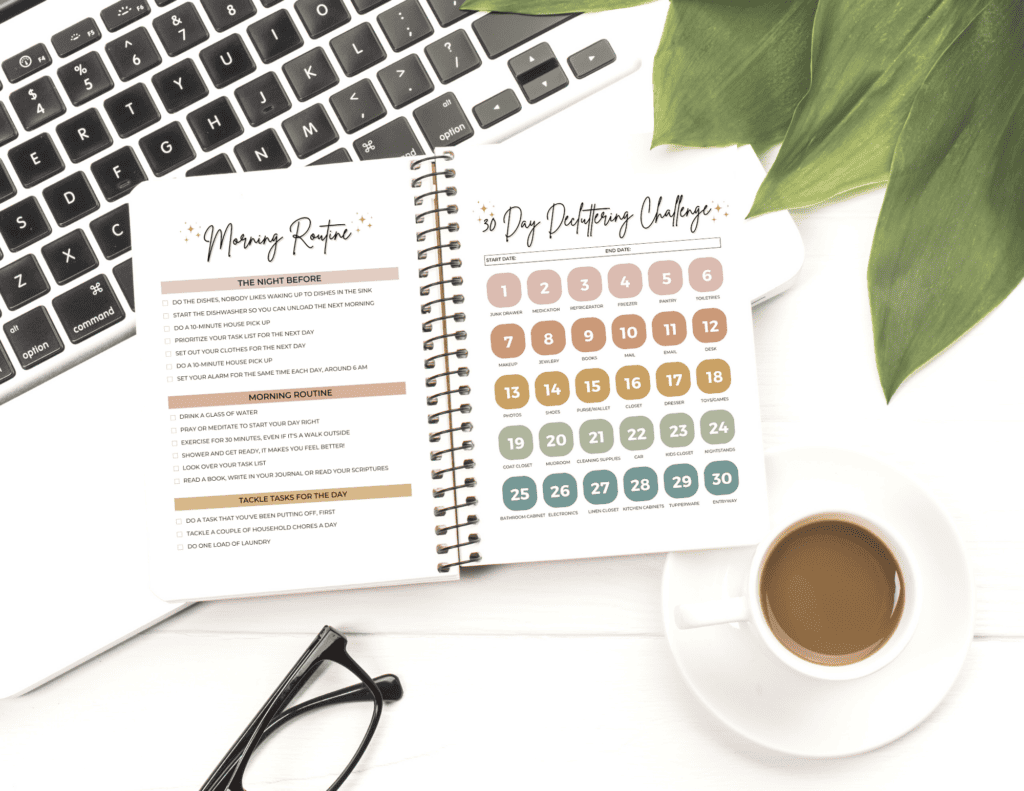 morning routine checklist for planner
