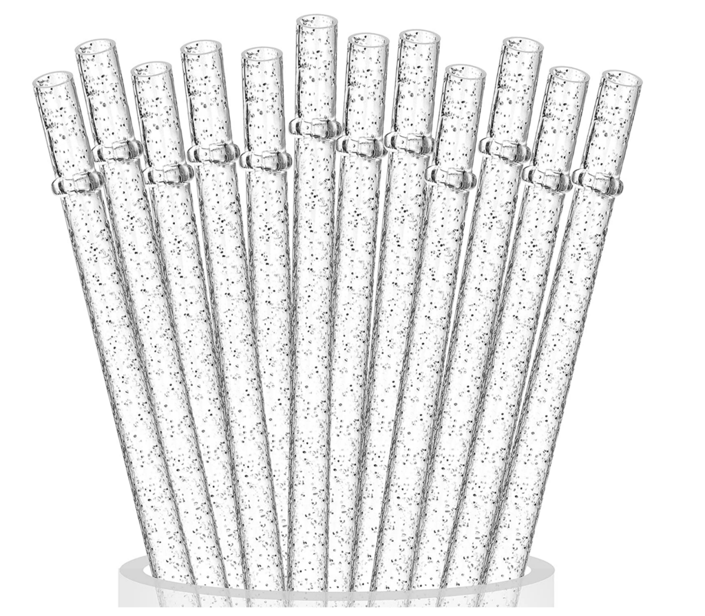 stanley tumbler accessories glitter straws