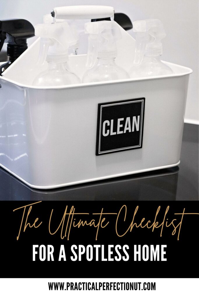 How to Make a Cleaning Cart: What You Need and How It Will Help - Practical  Perfection