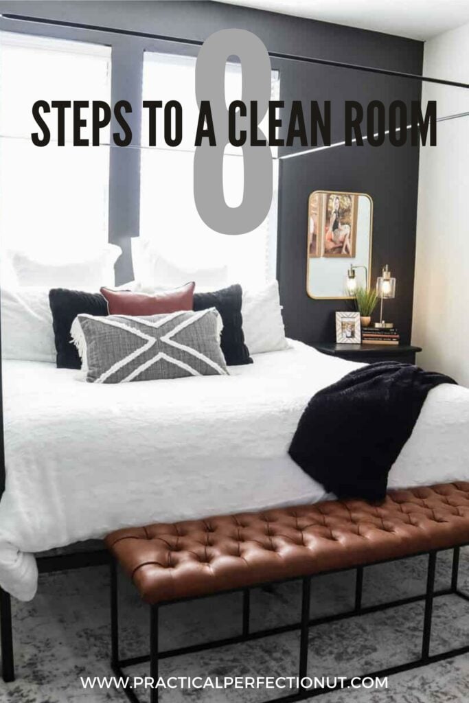 speed clean your bedroom