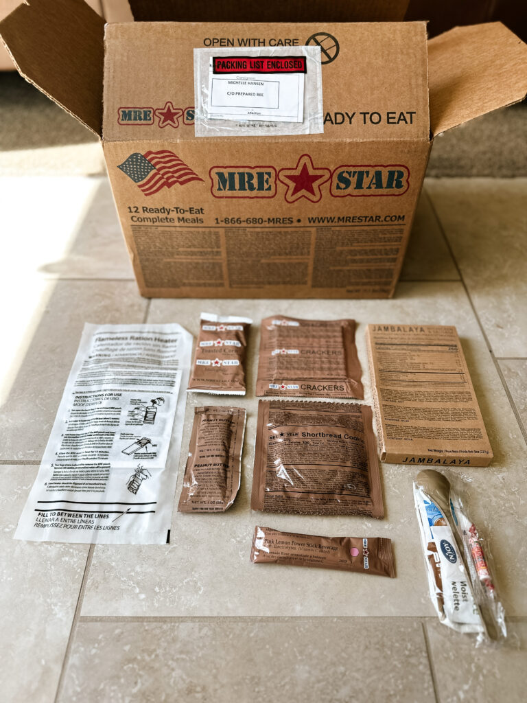 The Vital Role of Emergency Preparedness: Why Stocking Up on MREs Matters